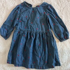 Gap Denim Heart Dress, size 4t